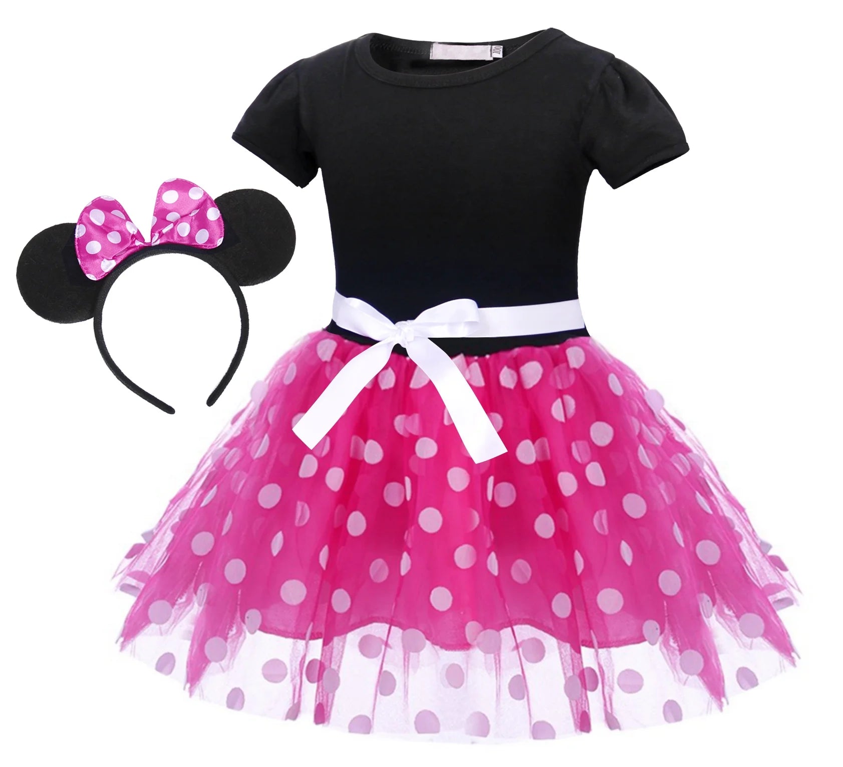 Minnie Mouse Costume Girls Dress up Princess Toddler Cute Polka Dots F Babykayla fashion Minnie Mouse Costume Girls Dress up Princess Toddler Cute Polka Dots F Babykayla fashion